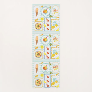 Mediterranean Summer Vibes Yoga Mat
