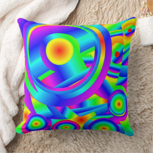 Mediterranean Sunrise Throw Pillow