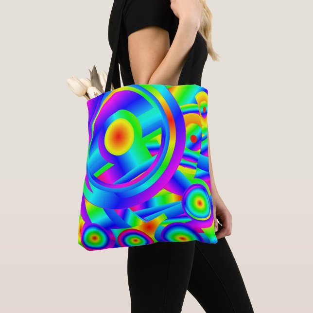 Mediterranean Sunrise Tote Bag (Close Up)