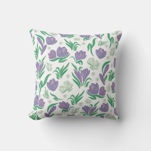 Mediterranean  tile bohemian aesthetic  cushion