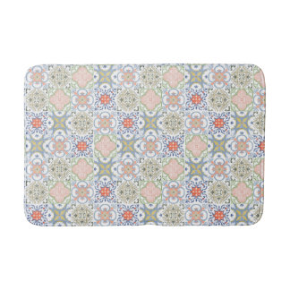Mediterranean Tile – Colorful Vintage Mos Bath Mat