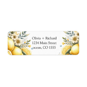 Mediterranean Tile flower Italian Positano Lemon