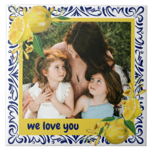 Mediterranean Tile Warmth Custom photo Portugal 