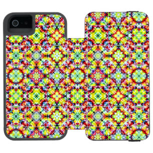 Mediterranean Tiles, Alcohol Ink Tiles, Majolica Incipio Watson™ iPhone 5 Wallet Case