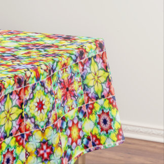 Mediterranean Tiles, Alcohol Ink Tiles, Majolica Tablecloth