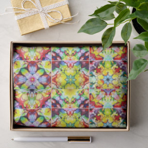 Mediterranean Tiles, Alcohol Ink Tiles, Majolica Tissue Paper