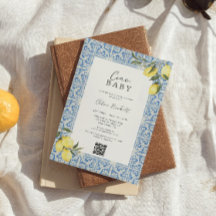 Mediterranean Tiles Amalfi Capri Baby Shower