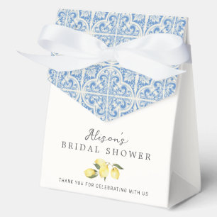 Mediterranean Tiles Amalfi Capri Themed Favour Box