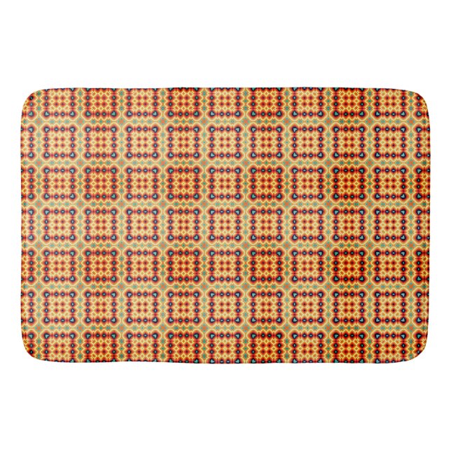 Mediterranean Tiles Bath Mat (Front)