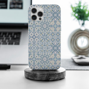 Mediterranean Tiles, Moroccan, Majolica, Azulejo iPhone 15 Pro Max Case