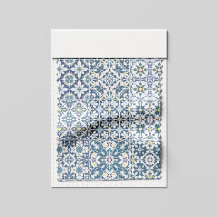 Mediterranean Tiles, Moroccan, Majolica, Azulejo Fabric