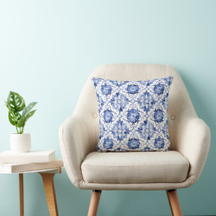 Mediterranean Tiles Pattern Cushion