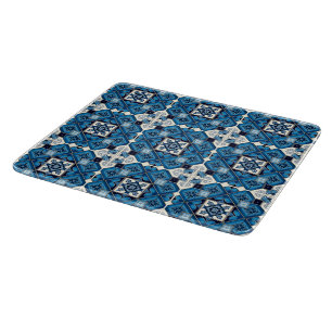 Mediterranean Tiles, Portuguese, Azulejo, Majolica Cutting Board