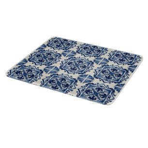 Mediterranean Tiles, Portuguese, Azulejo, Majolica Cutting Board