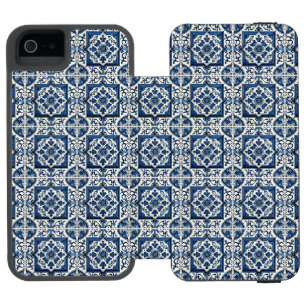 Mediterranean Tiles, Portuguese, Azulejo, Majolica Incipio Watson™ iPhone 5 Wallet Case