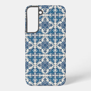 Mediterranean Tiles, Portuguese, Azulejo, Majolica Samsung Galaxy Case