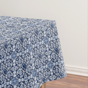 Mediterranean Tiles, Portuguese, Azulejo, Majolica Tablecloth