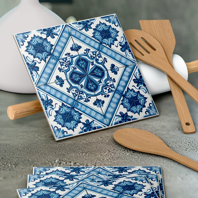 Mediterranean Tiles, Portuguese, Azulejo, Majolica Tile (Creator Uploaded)