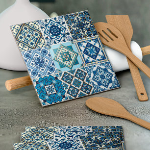 Mediterranean Tiles, Portuguese, Azulejo, Majolica Tile