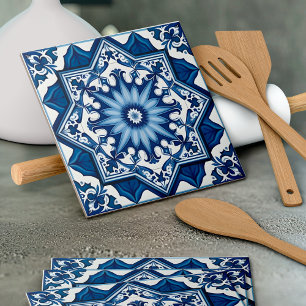 Mediterranean Tiles, Portuguese, Azulejo, Majolica Tile