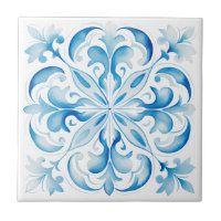 Mediterranean Tuscany Blue Design
