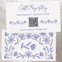 Mediterranean Wildflower Gift Registry QR Code