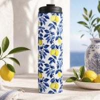 Mediterrenean Citrus Lemon pattern