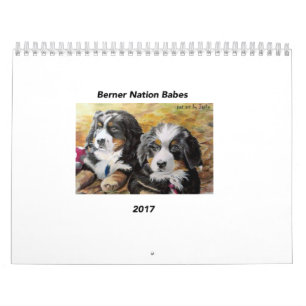 Medium Berner Nation Babes 2017 calender Calendar