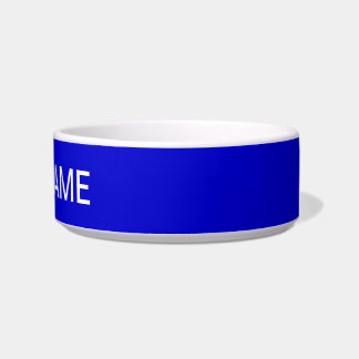 Medium Blue High End Full Colour Bowl