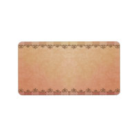 Medium Brocade Stripes Apothecary Label