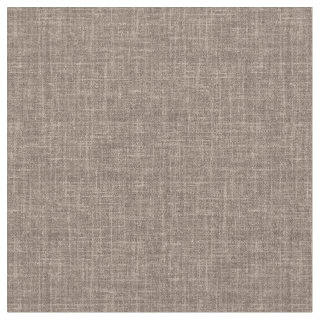 Medium Brown Linen Fabric (Close Up)