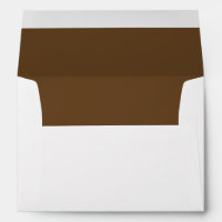 Medium Brown Trim - Envelope