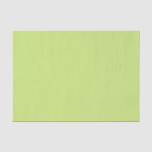 Medium Citron Verdant Green Solid Colour  Tissue Paper