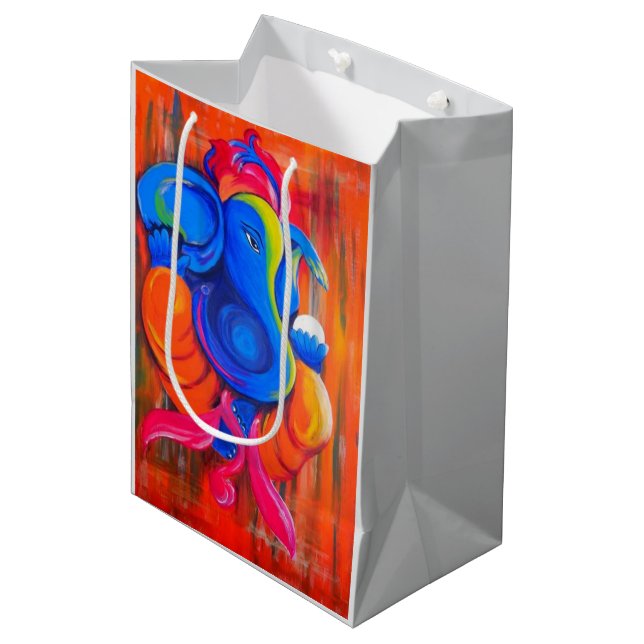  Medium Gift Bag  Fairy elephant (Front Angled)