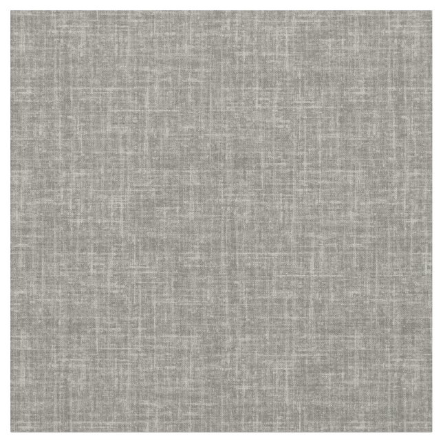 Medium Grey Linen Fabric (Close Up)