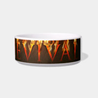 medium pet bowl - christian