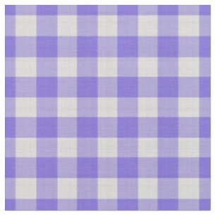 Medium Purple Checkered pattern Fabric