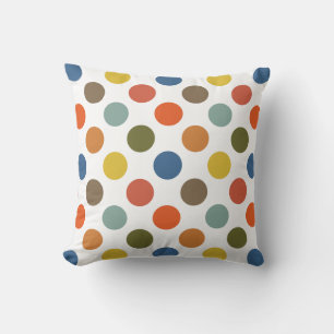 Medium Retro Dots Cushion