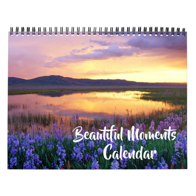 Medium Size Beautiful Moments Calendar (Cover)