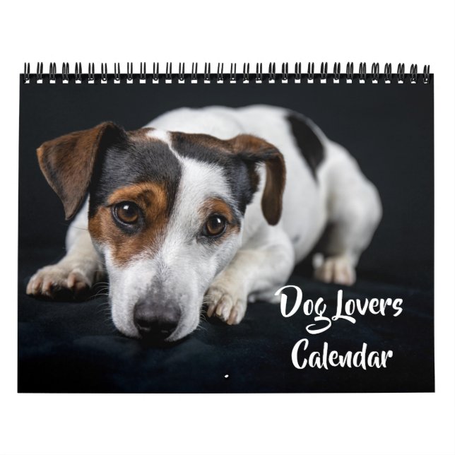 Medium Size Dog Lovers Calendar (Cover)