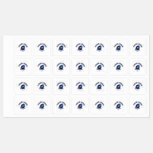 Medium Square Iron On Label