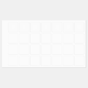 Medium Square Iron On Label