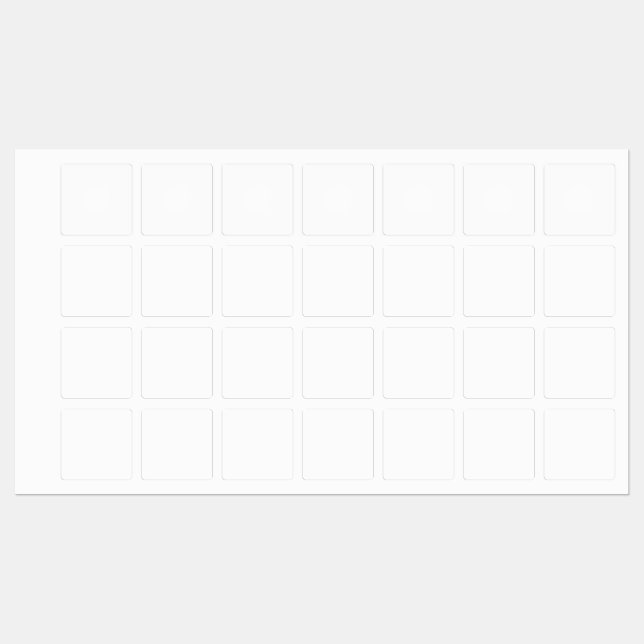 Medium Square Iron On Label (Sheet)