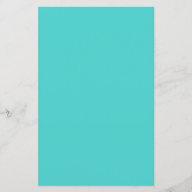 Medium Turquoise Solid Colour (Front)