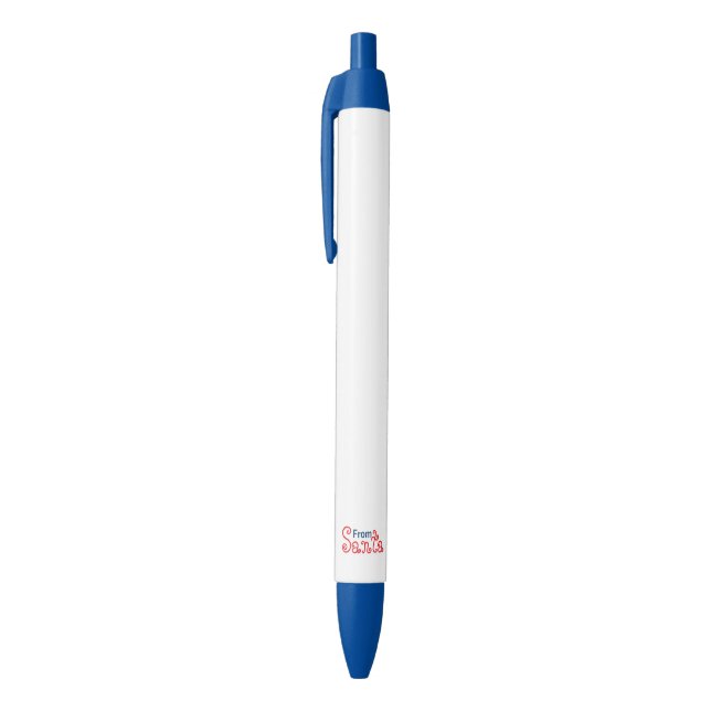Medium Turquoise Solid Colour  Blue Ink Pen (Top (Vertical))