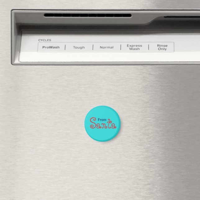 Medium Turquoise Solid Colour  Magnet (In Situ (Dishwasher))