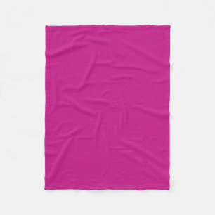 MediumVioletRed Fleece Blanket