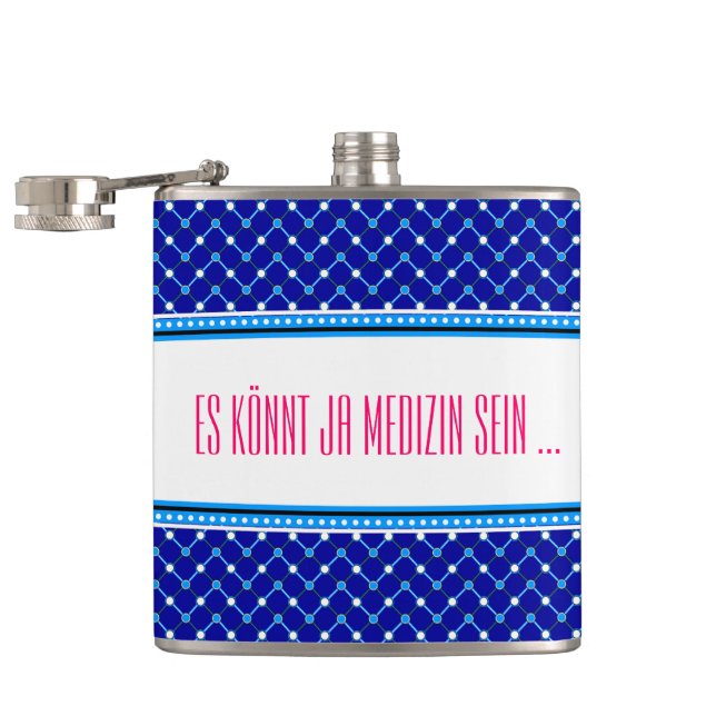 Medizin Flachmann Hip Flask (Opened)