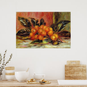 Medlar Branch by Pierre Renoir Poster