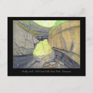 Medley Arch Natural Bridge - Appalachian Art Card